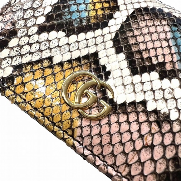 Gucci Python Compact Wallet - Picture 7 of 8